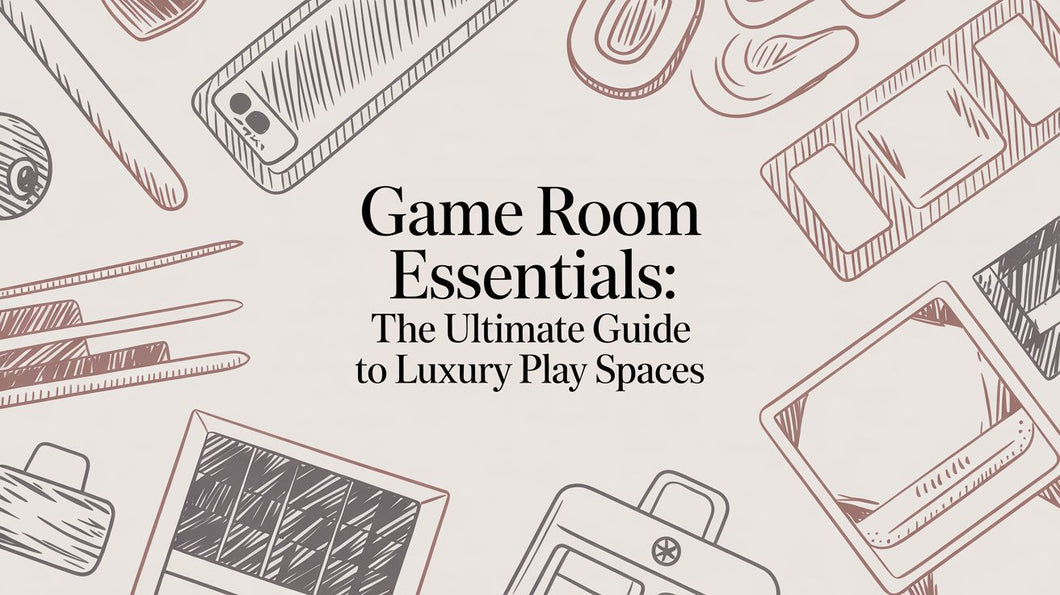 Game room essentials: The Ultimate Guide to Luxury Play Spaces | Urban ...