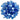 1/2" Pacific Blue Luster Cubes - 10 lb Jar
