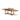 BAHAMA 117″ OVAL DOUBLE EXTENSION TABLE EXTRA THICK