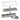 36" x 12" Rectangular Stainless Steel Drop-in Fire Pit Pan With Electric Ignition System kit, CSA Certified - Bundle