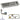 18" x 6" Rectangular Stainless Steel Drop-In Pan with AWEIS System - Natural Gas