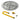 30" Round Stainless Steel Flat Pan with Match Light Kit (24" Ring) - Natural Gas