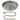 19" Round Stainless Steel Drop-In Pan w/Match Light Kit - Natural Gas
