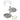 25" Round Drop-In Pan with Match Light Kit (18" Fire Pit Ring) - Natural Gas Bundle