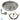 19" Round Drop-In Pan with AWEIS System (12" Fire Pit Ring) - Whole House Propane