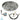 25" Round Drop-In Pan with AWEIS System (18" Fire Pit Ring) - Whole House Propane