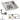 12" Square Stainless Steel Drop-In Pan with AWEIS System (6" Ring) - Natural Gas