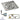 24" Square Stainless Steel Drop-In Pan with AWEIS System (18" Ring) - Natural Gas